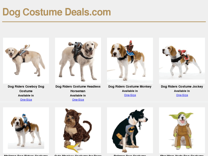 www.dogcostumedeals.com