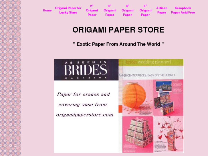 www.origamipaperstore.com