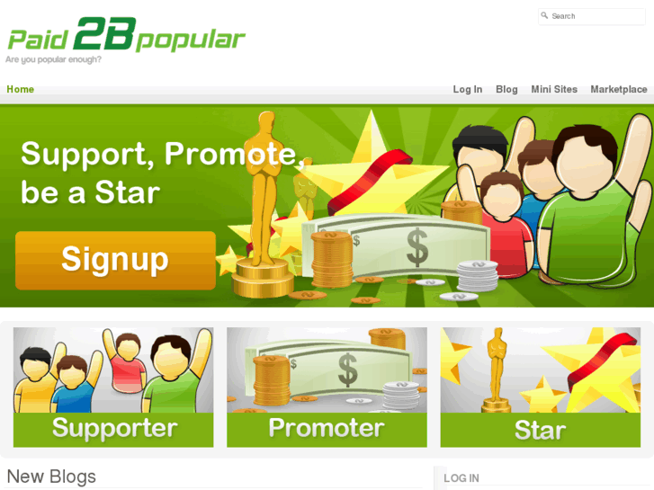 www.paid2bepopular.com