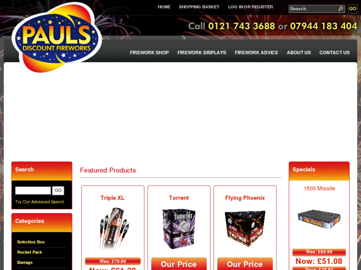 www.paulsdiscountfireworks.com