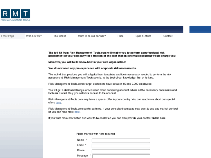 www.risk-management-tools.com