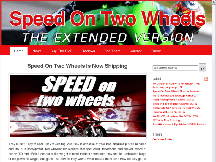 www.speedontwowheels.com