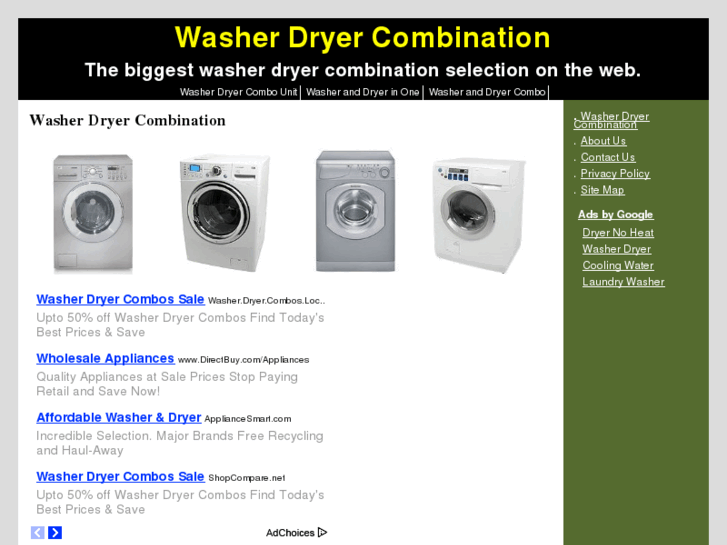 www.washerdryercombinationsite.com