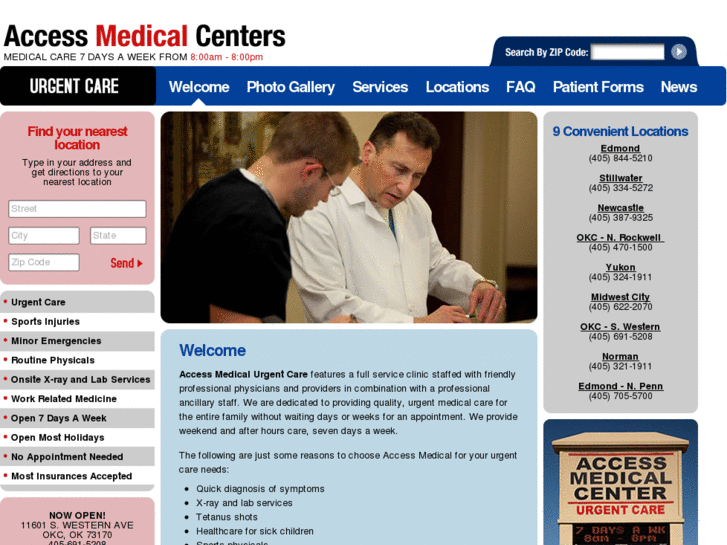 www.accessmedicalcenters.com
