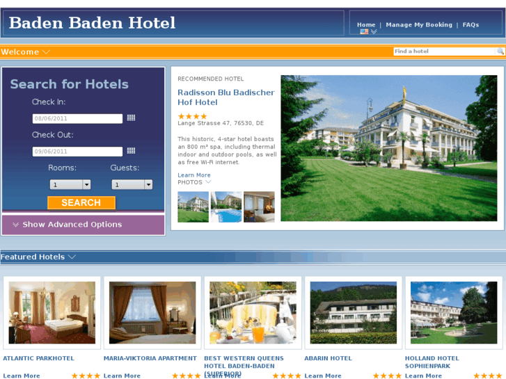 www.badenbadenhotel.com