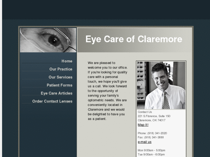 www.eyecareofclaremore.net