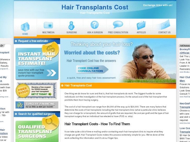 www.hairtransplantscosts.com