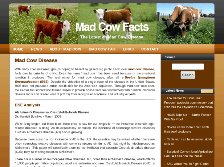 www.mad-cow-facts.com