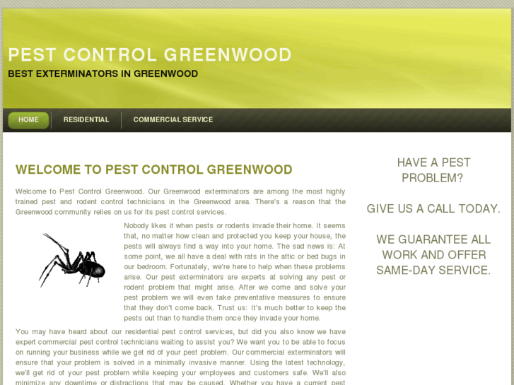 www.pestcontrolgreenwood.com