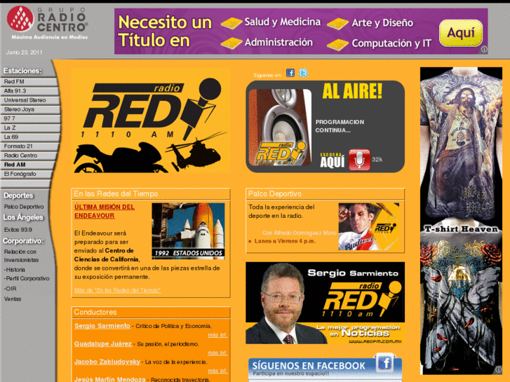 www.radioredam.com.mx