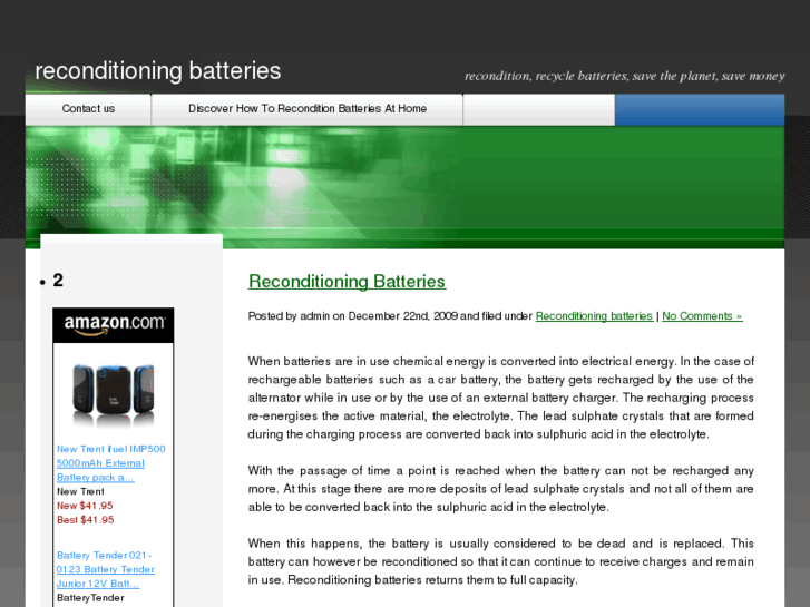 www.reconditionthebatteries.com