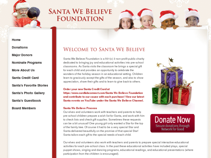 www.santawebelieve.org