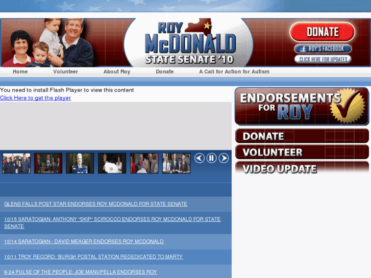 www.senatorroymcdonald.com