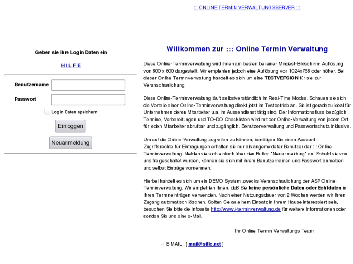 www.terminverwaltung.net