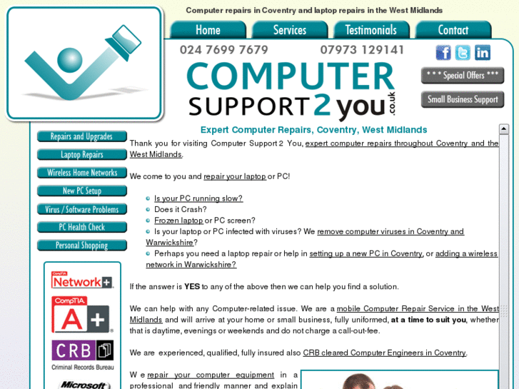 www.computersupport2you.com
