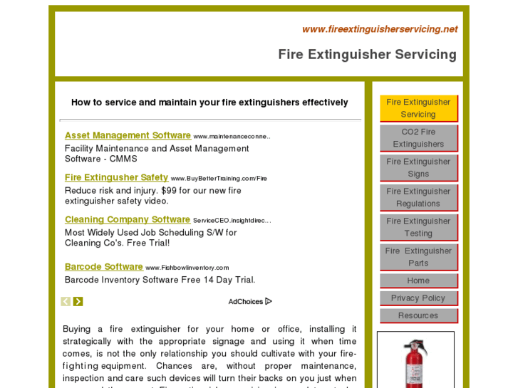 www.fireextinguisherservicing.net