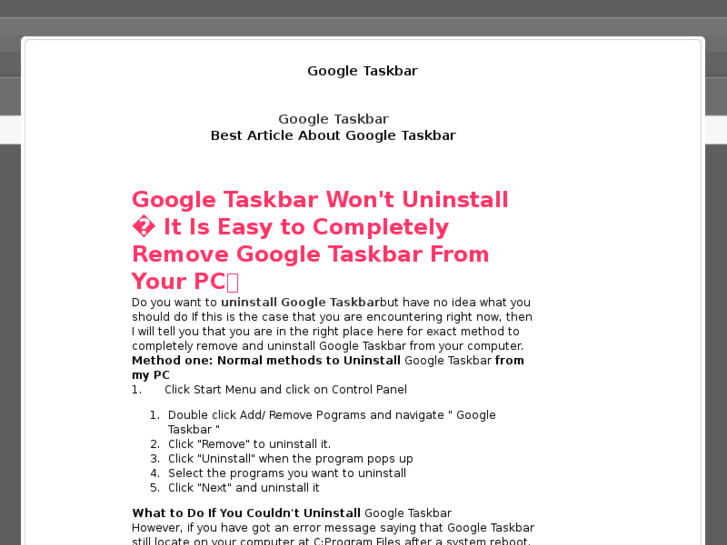 www.googletaskbar.net