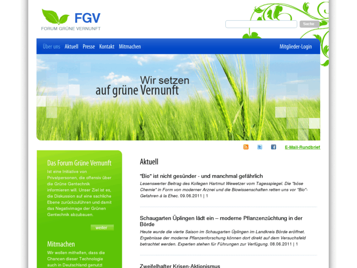 www.gruenevernunft.de