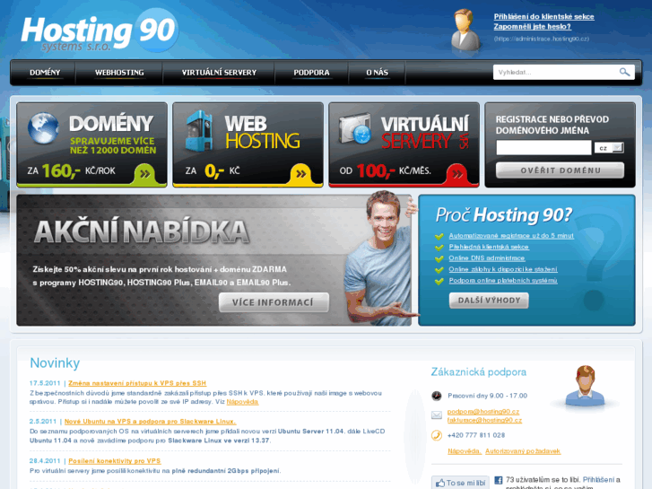 www.hosting90.cz