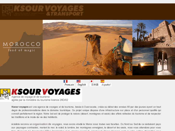 www.ksour-voyages.com