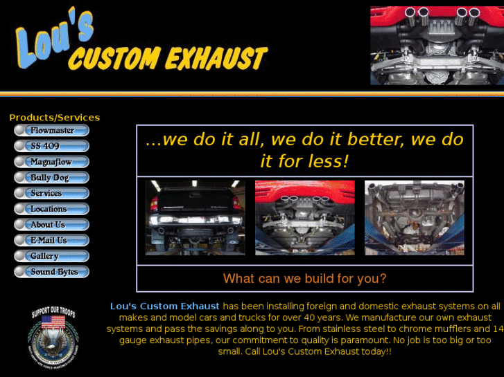 www.louscustomexhaust.com