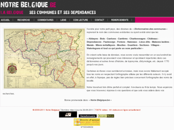 www.notrebelgique.be