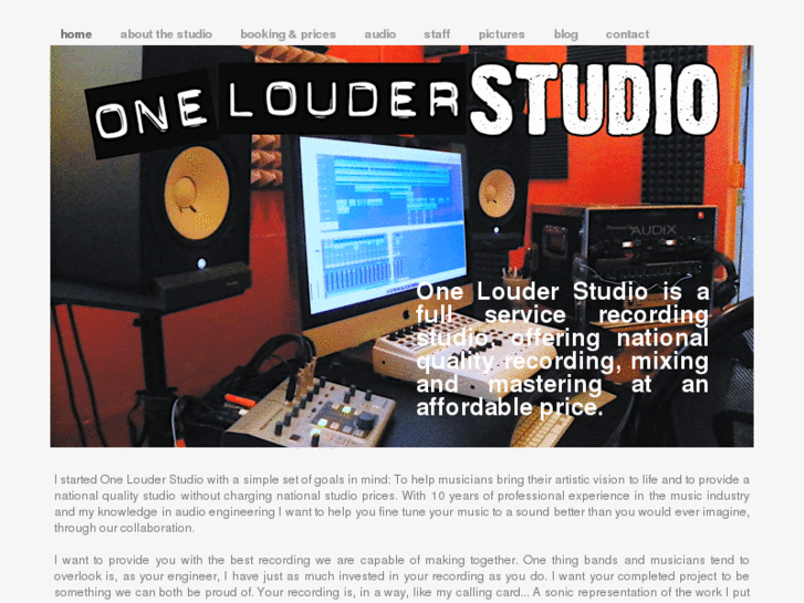 www.onelouderstudio.com