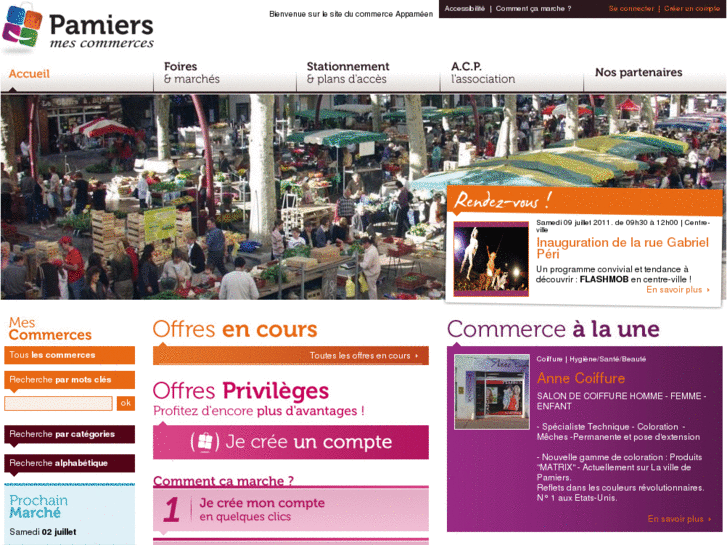 www.pamiersmescommerces.fr