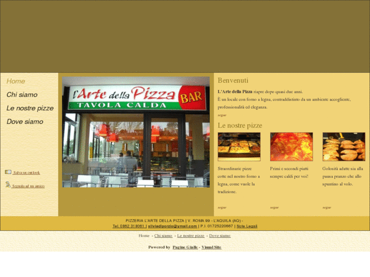 www.pizzerialartedellapizza.com