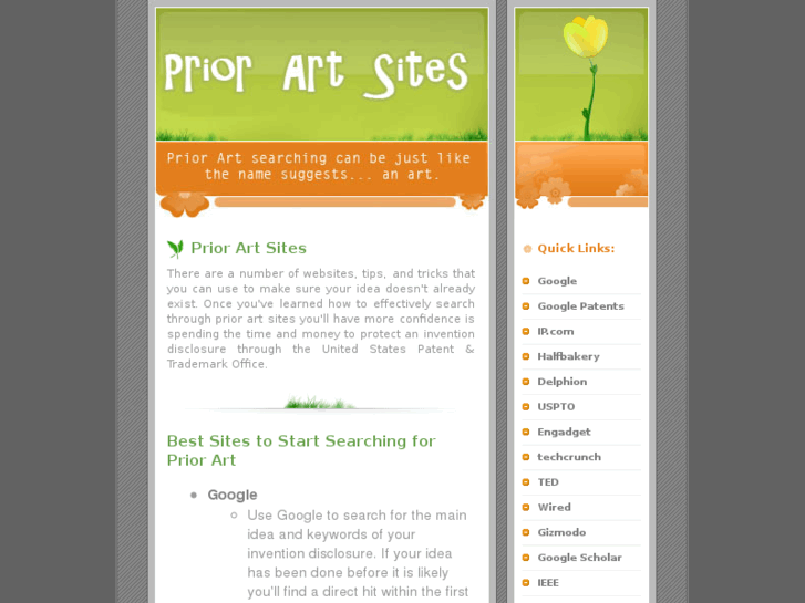 www.priorartsites.com