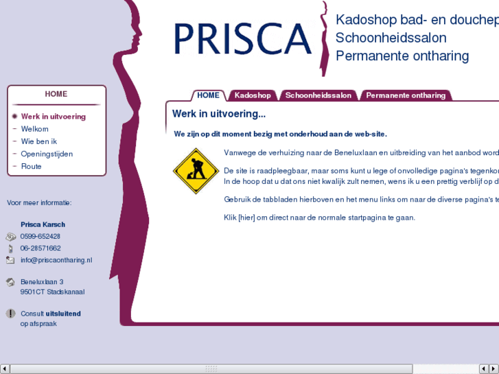 www.priscaontharing.nl