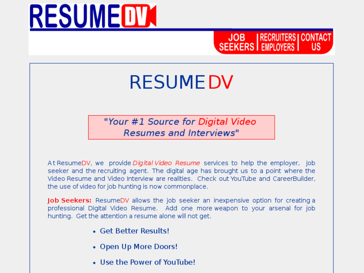 www.resumedv.com