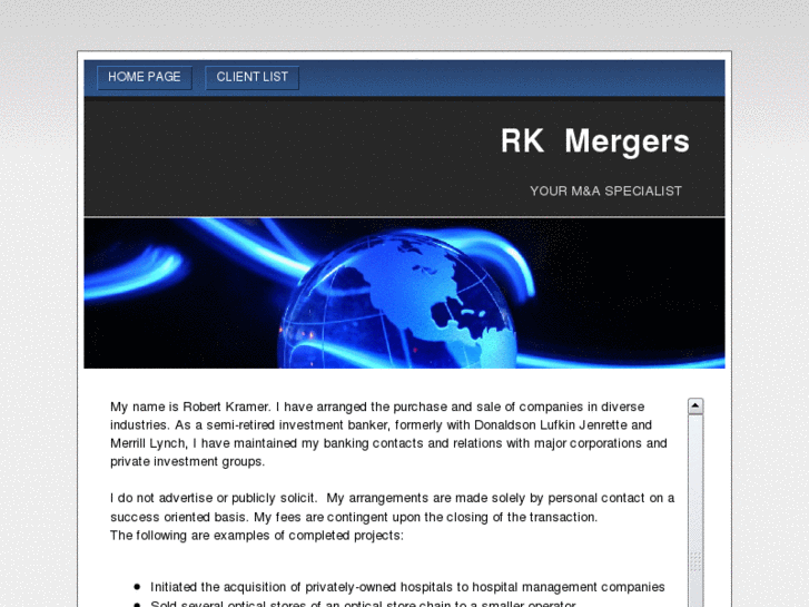 www.rkmergers.com