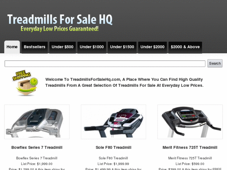 www.treadmillsforsalehq.com