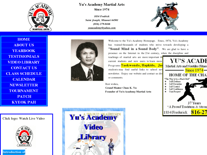 www.yusacademymartialarts.com