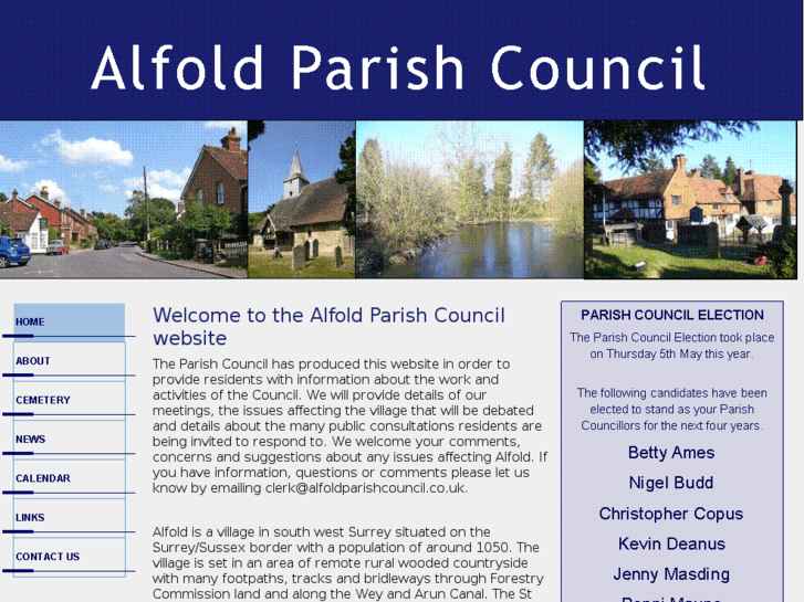 www.alfoldparishcouncil.co.uk