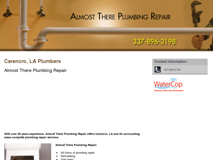 www.almostthereplumbingrepair.com