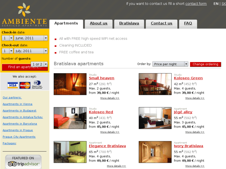 www.ambiente-apartments.com