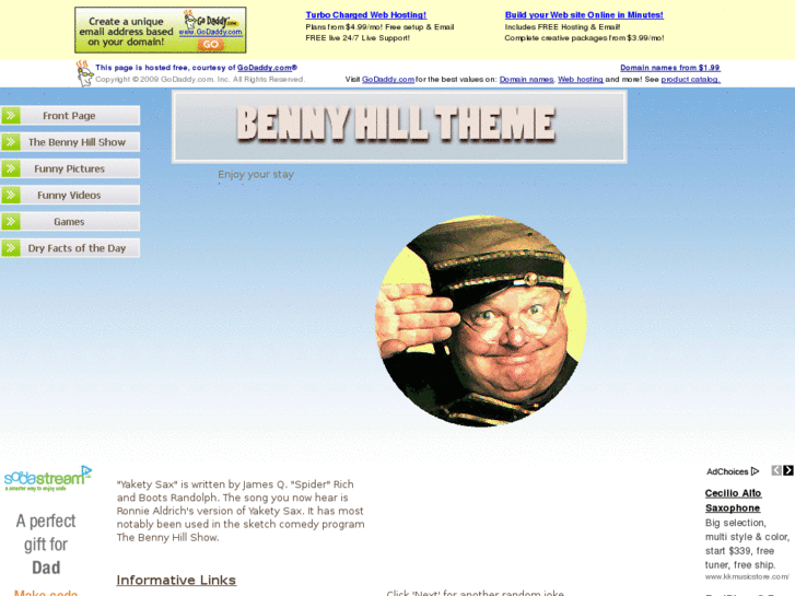 www.bennyhilltheme.com