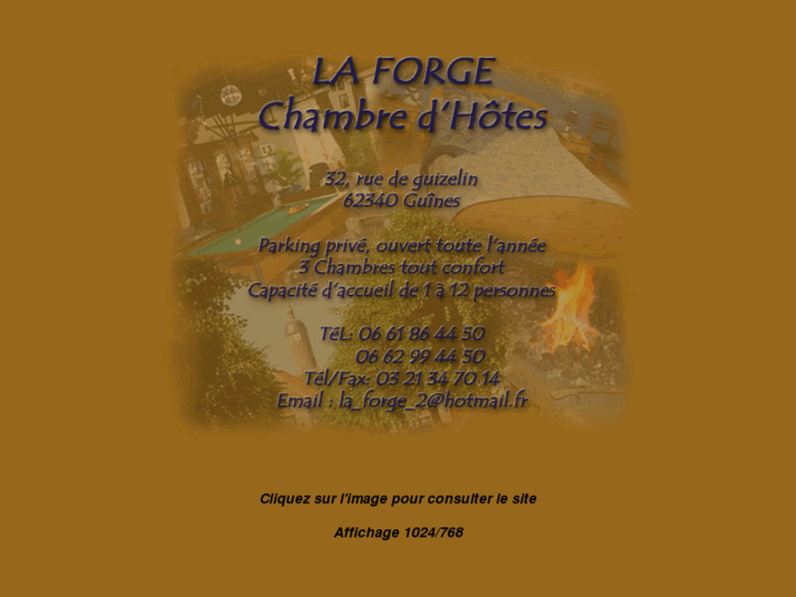 www.chambrehotelaforge.com