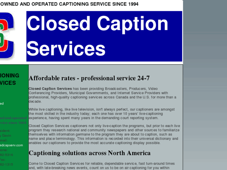 www.closedcapserv.com