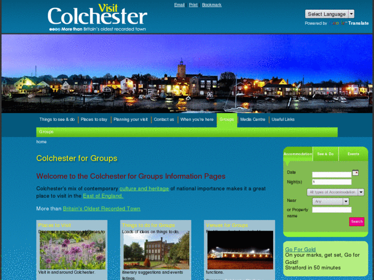 www.colchesterforgroups.com