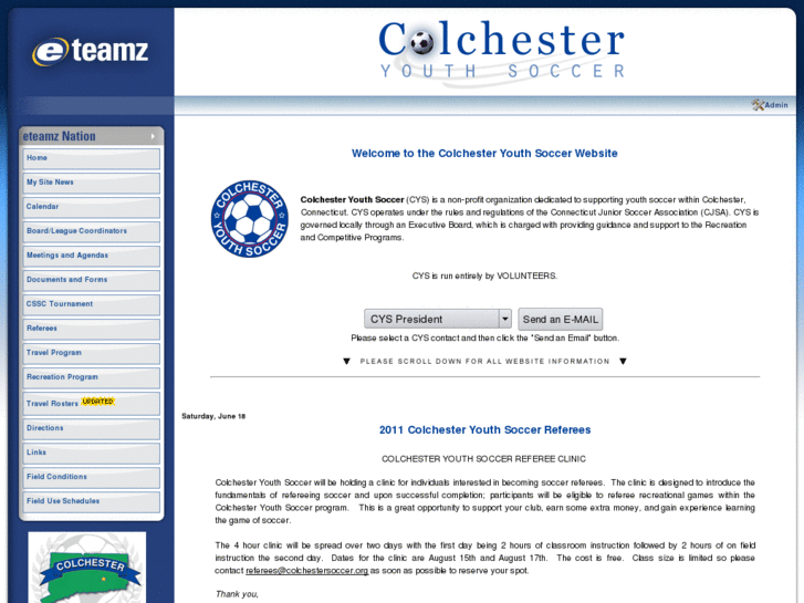 www.colchestersoccer.org