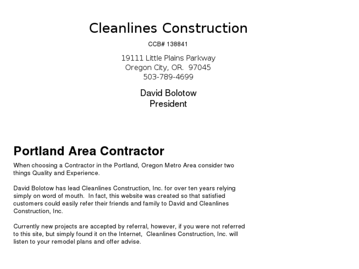 www.contractorportland.net