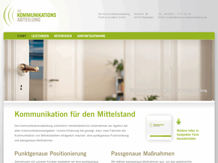 www.diekommunikationsabteilung.de