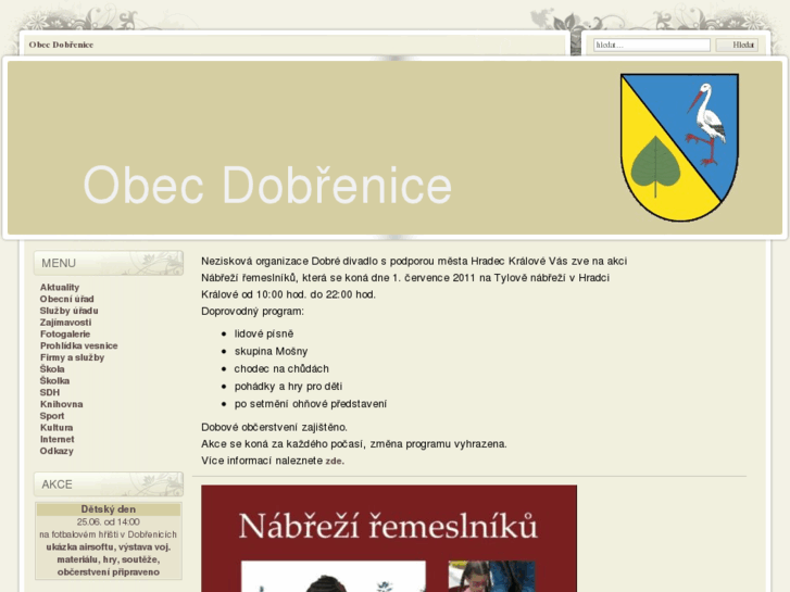 www.dobrenice.cz