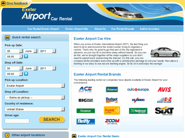 www.exeterairportcarhire.com