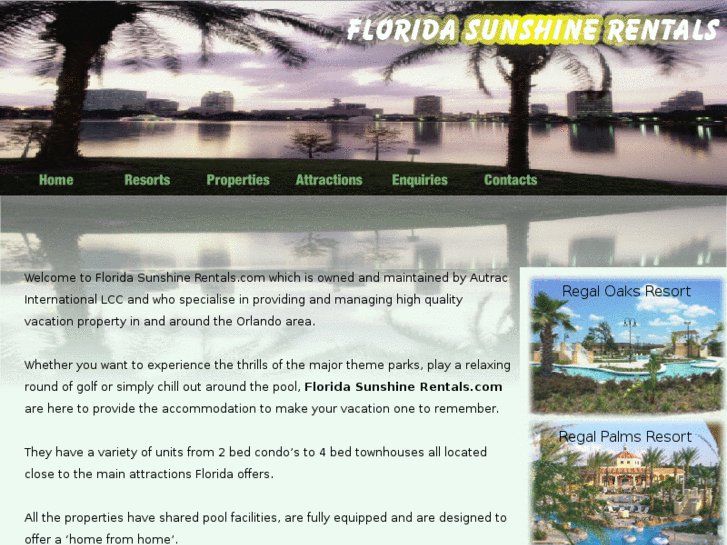 www.florida-sunshine-rentals.com