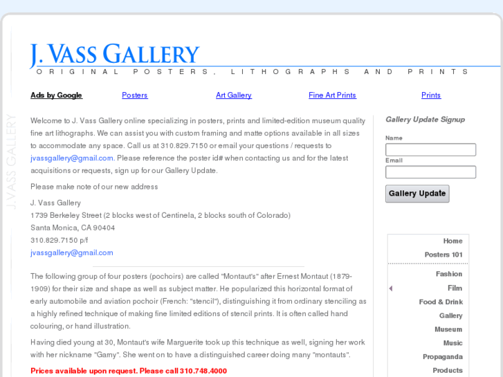 www.jvassgallery.com