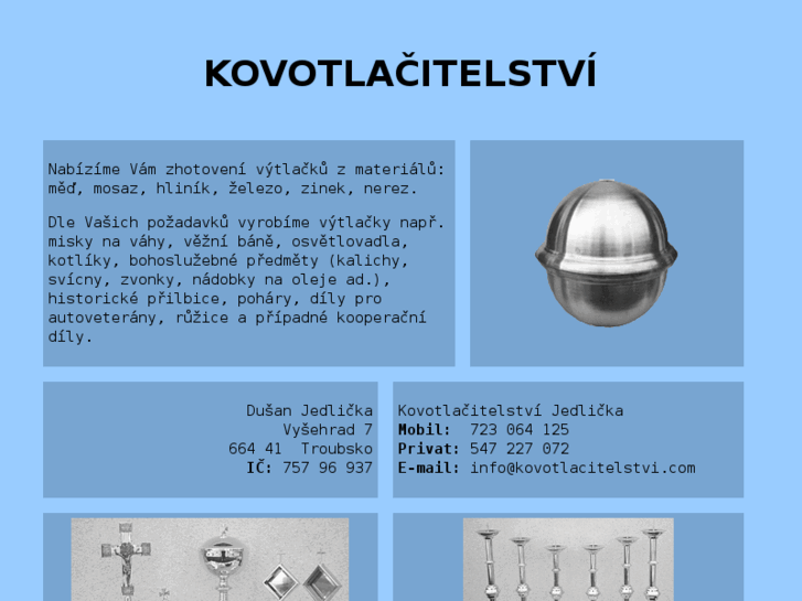 www.kovotlacitelstvi.com